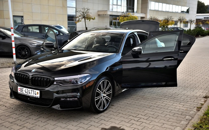 BMW Seria 5 cena 179900 przebieg: 147000, rok produkcji 2017 z Witkowo małe 781